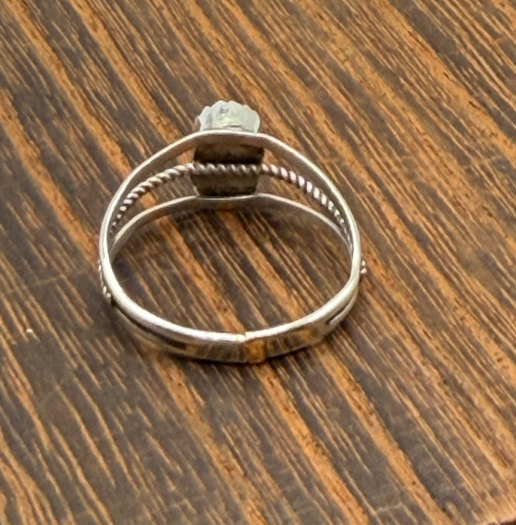 Navajo Handmade Turquoise Ring by Lebron Young