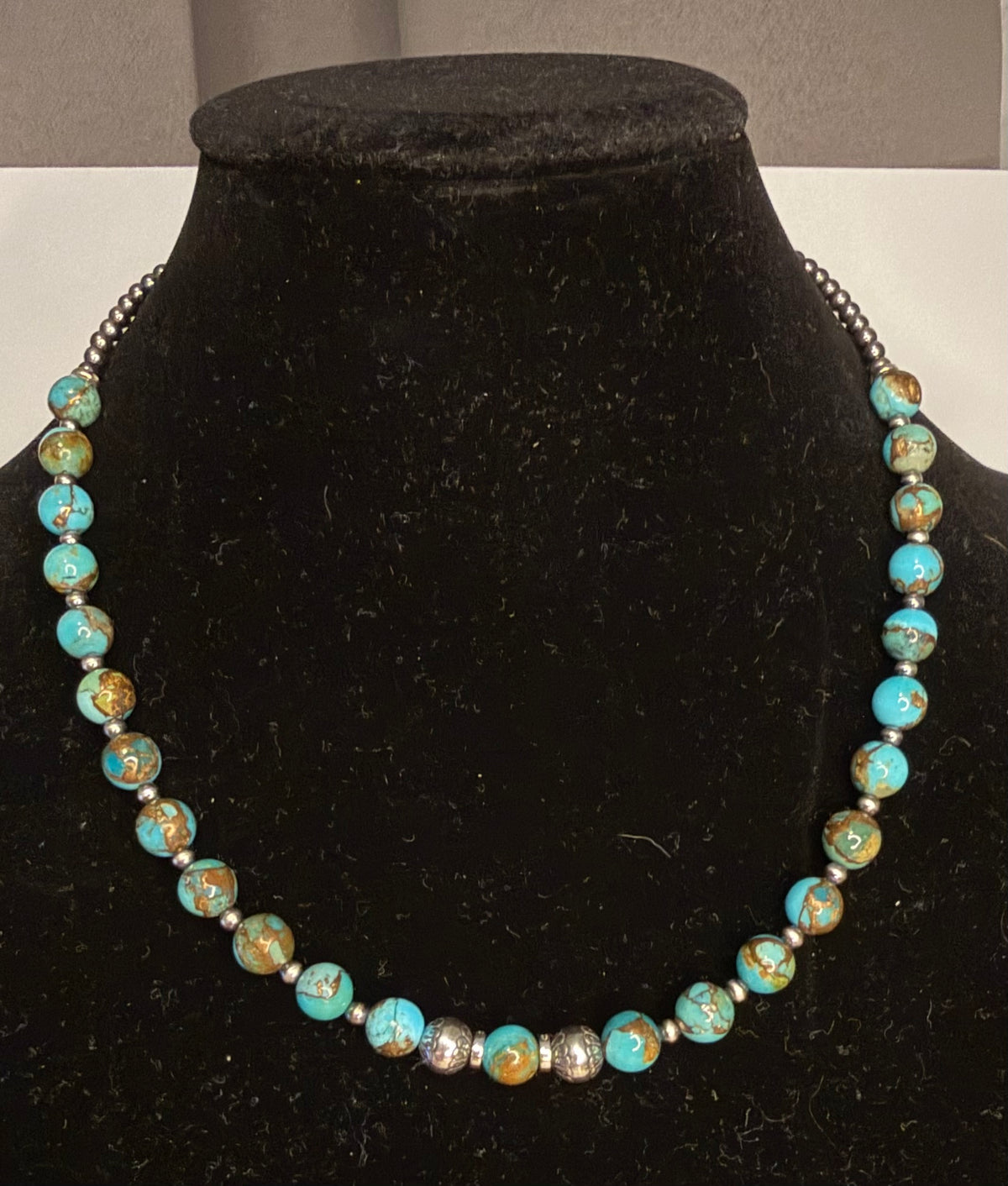 Kingman Machine Made Pearl Necklace