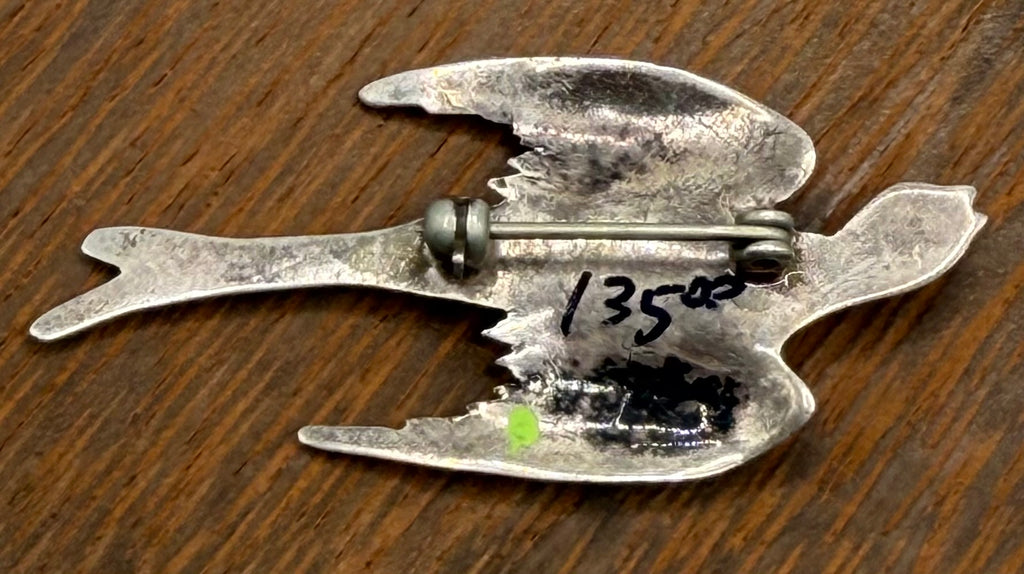 Vintage Native Made Swallow Pin Sleeping Beauty