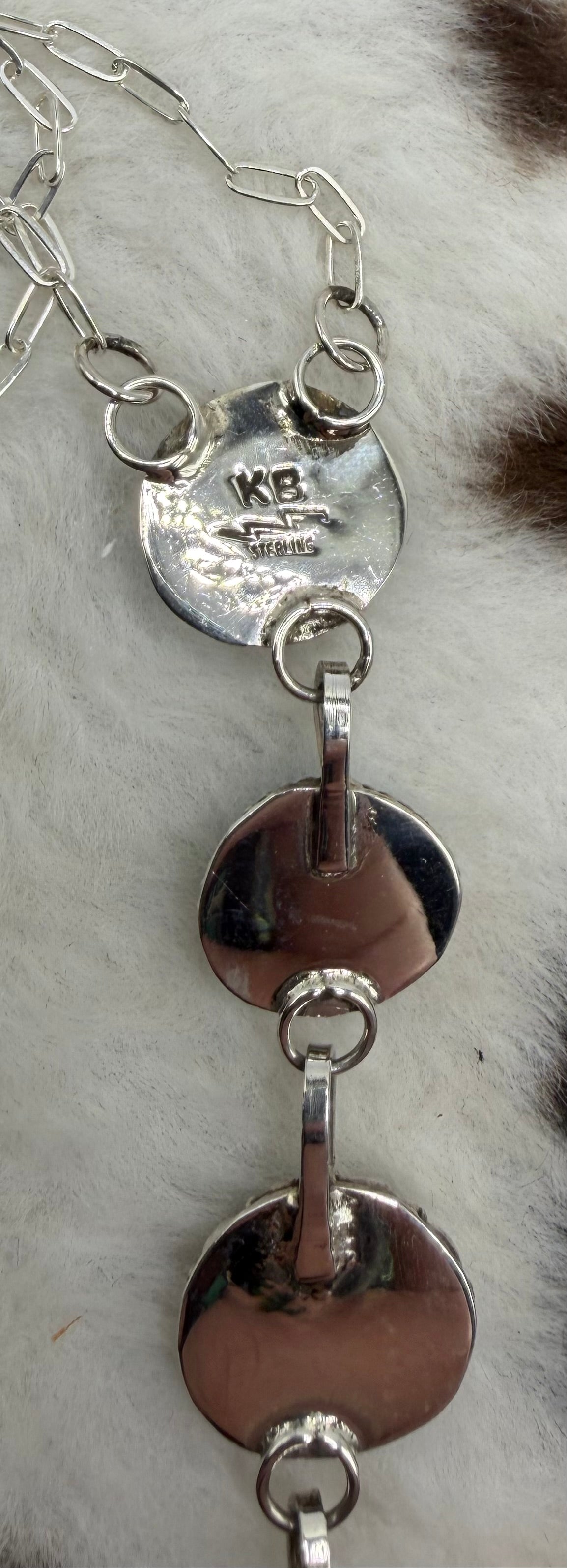 Navajo Handmade Kingman Lariat by Kree Blanchard