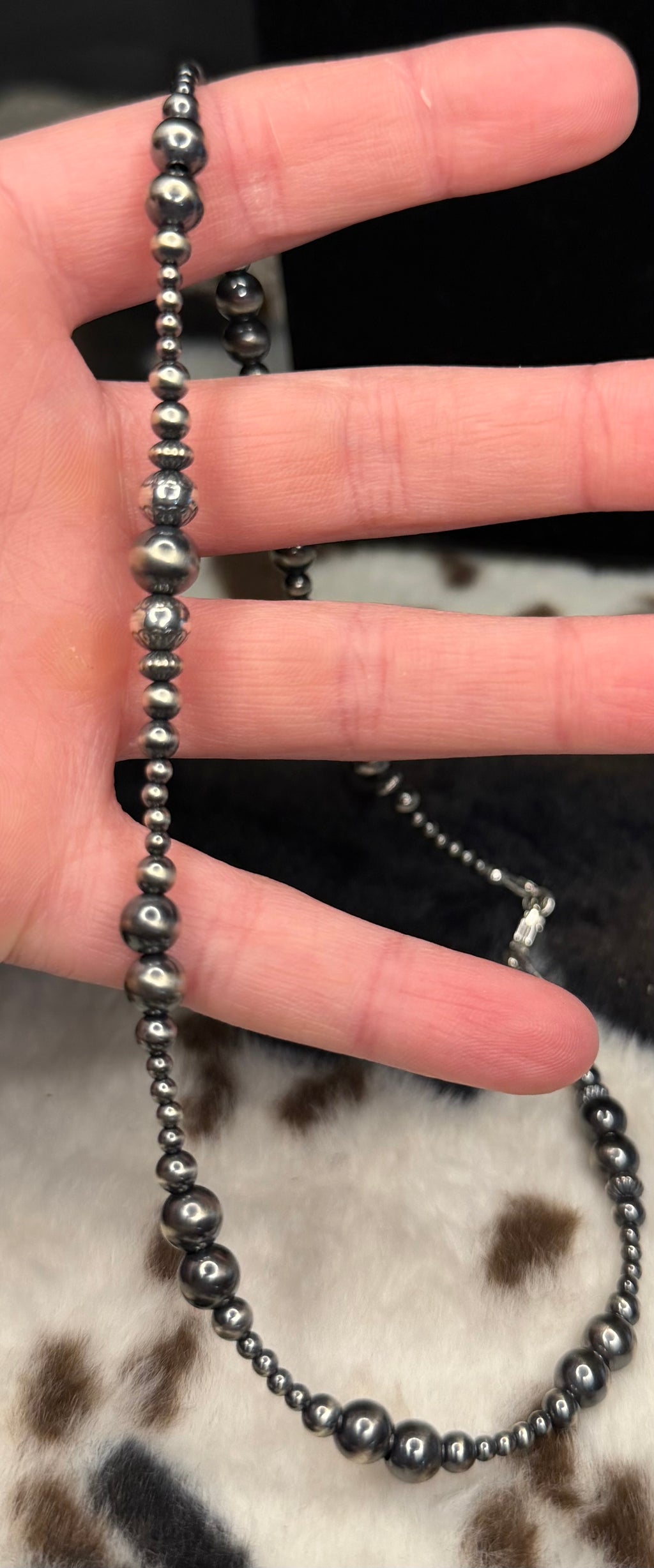 Machine Made Graduated Pearl Necklace