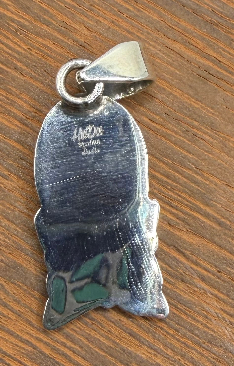 Southwestern Made Butterfly Pendant #8 Turquoise