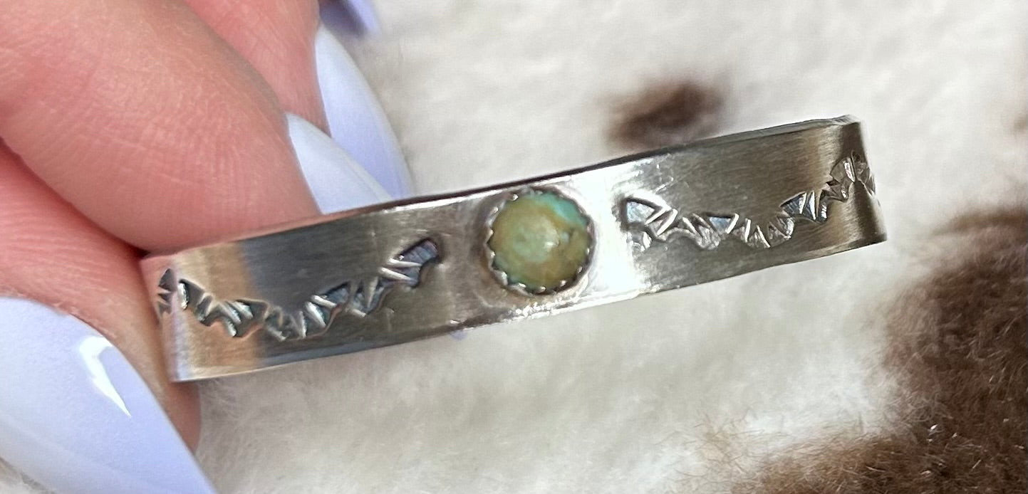 Turquoise Baby Bracelet by Gary Sandoval