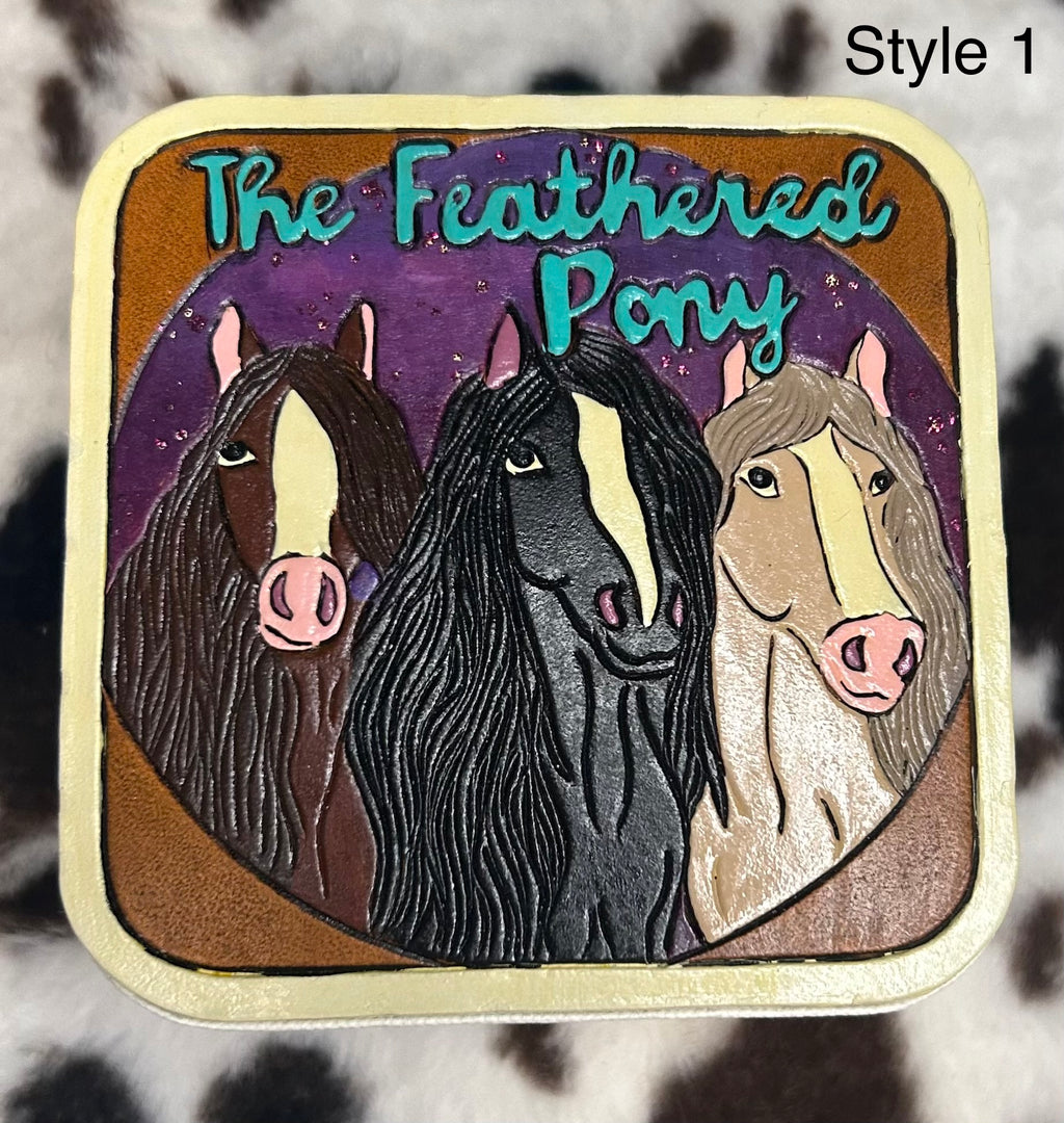 The Feathered Pony Jewelry Box