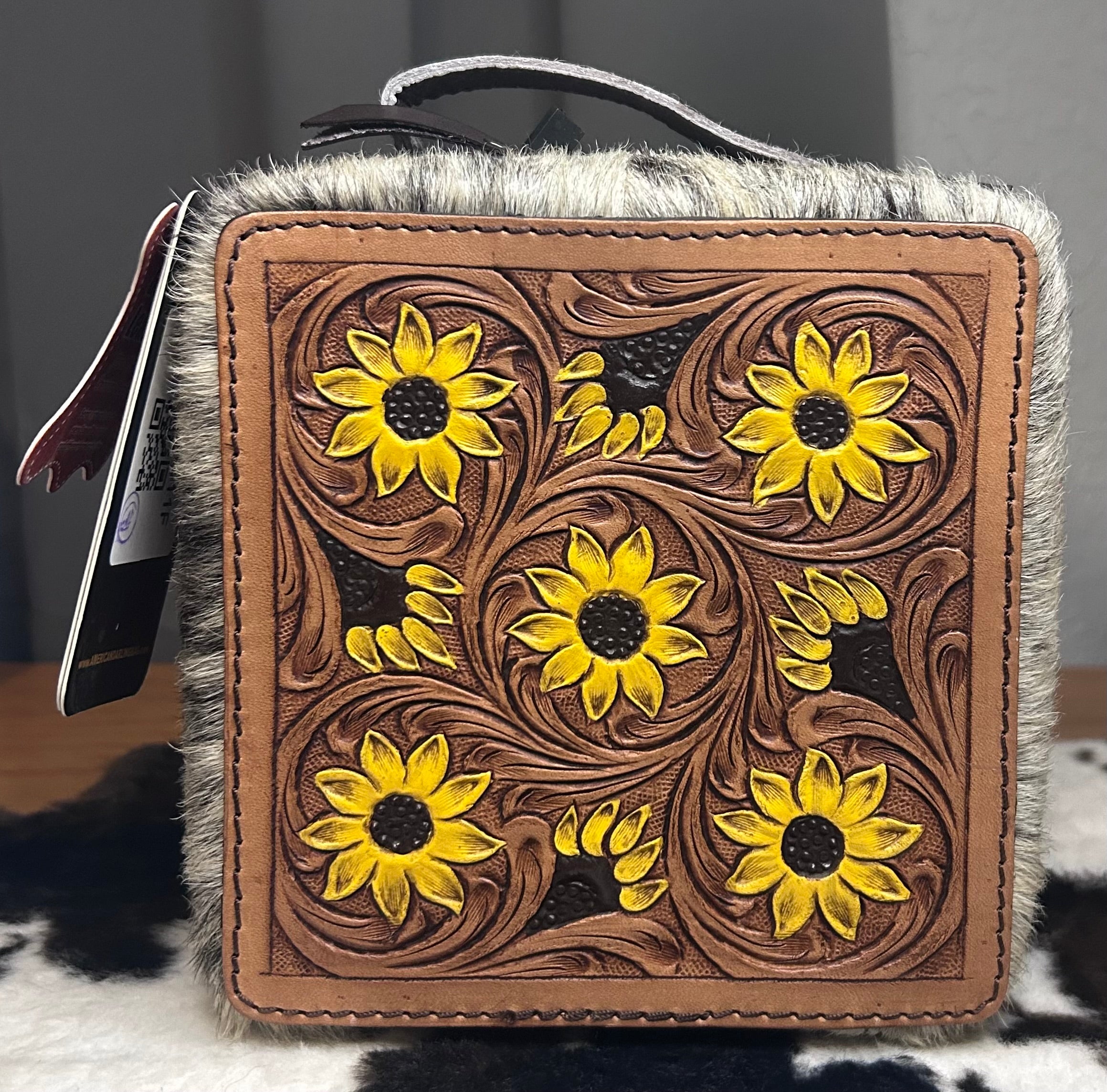American Darling Sunflower Jewelry Box