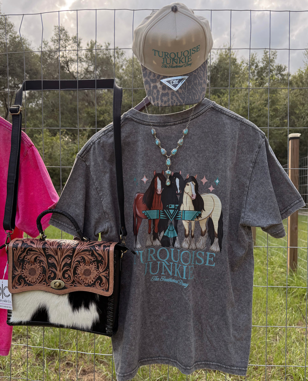 Turquoise Junkie TFP T- Shirt