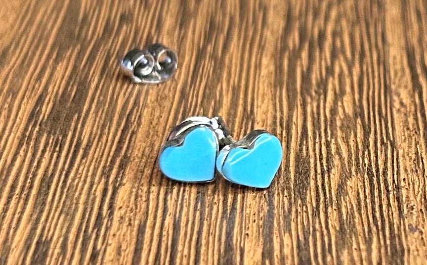 Heart Post Earring by Dorothy Neha
