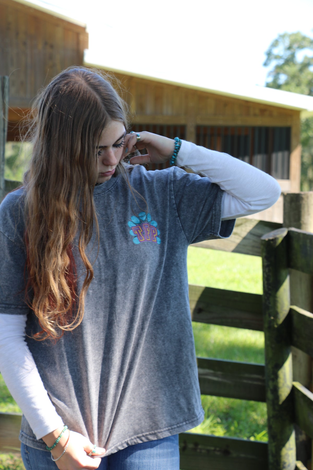 Turquoise Junkie TFP T- Shirt