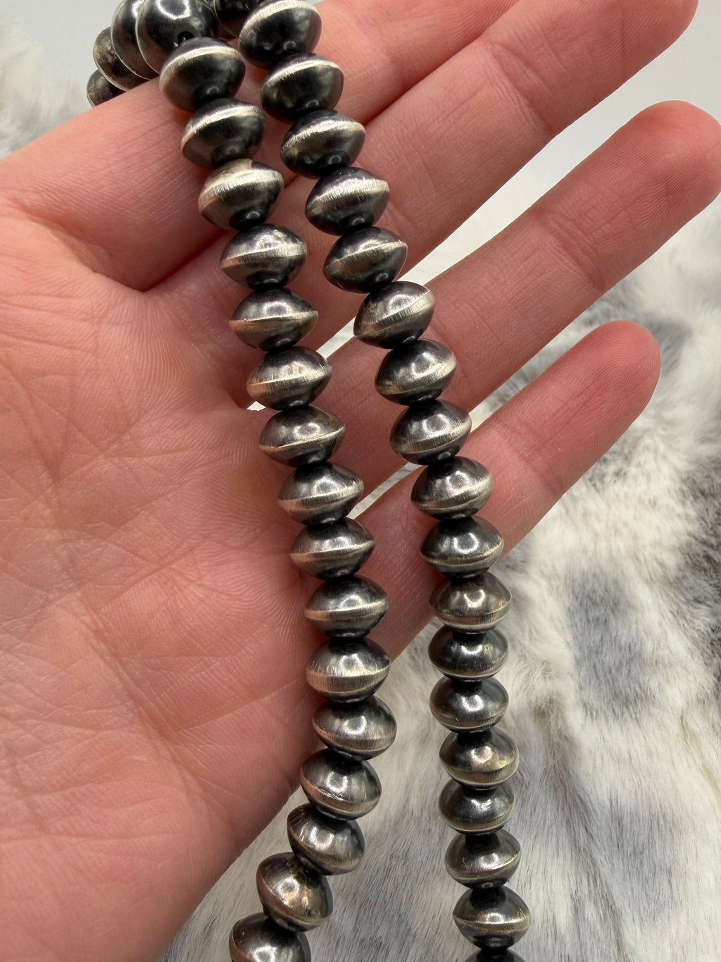 8.4mm Navajo Pearls by Robert Begay