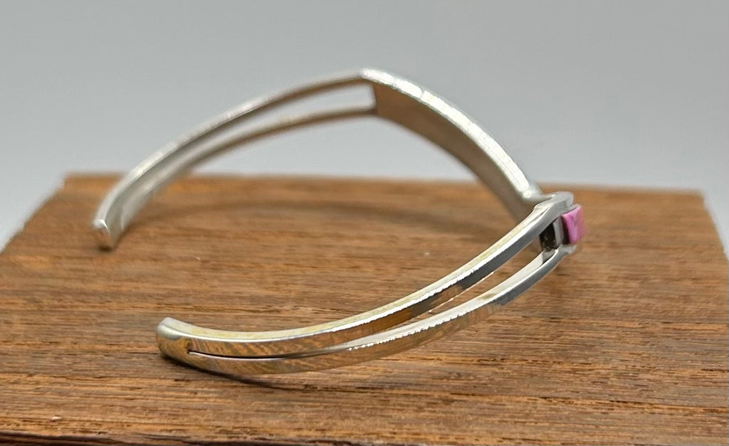 Navajo Handmade Cotton Candy Bracelet By Jamie Johnson