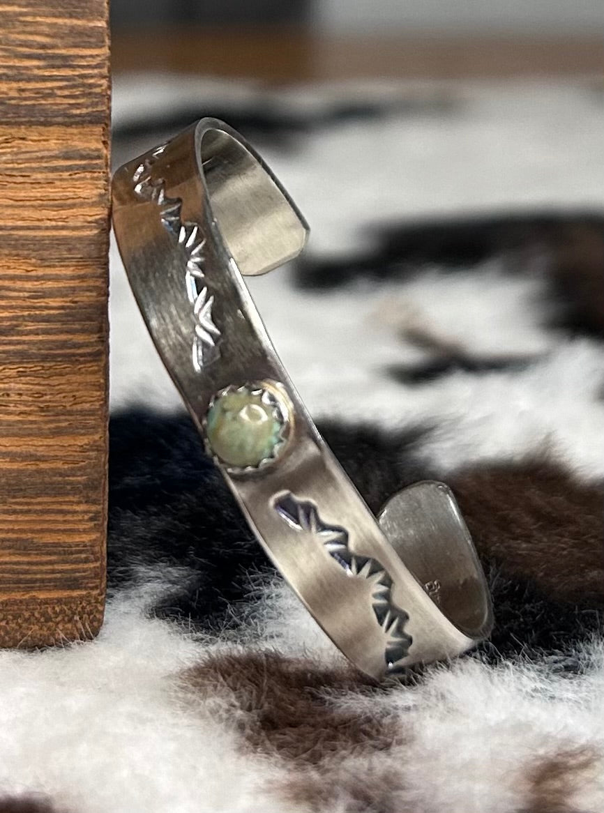 Turquoise Baby Bracelet by Gary Sandoval