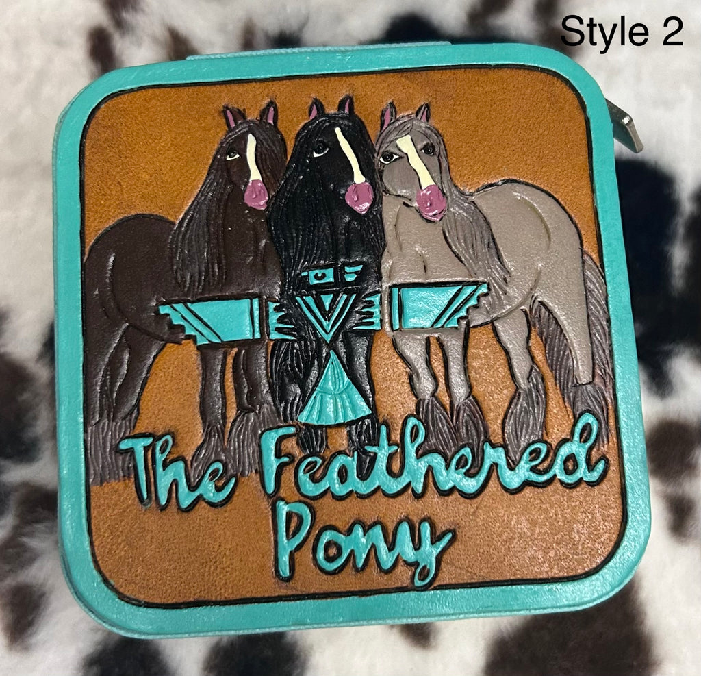 The Feathered Pony Jewelry Box