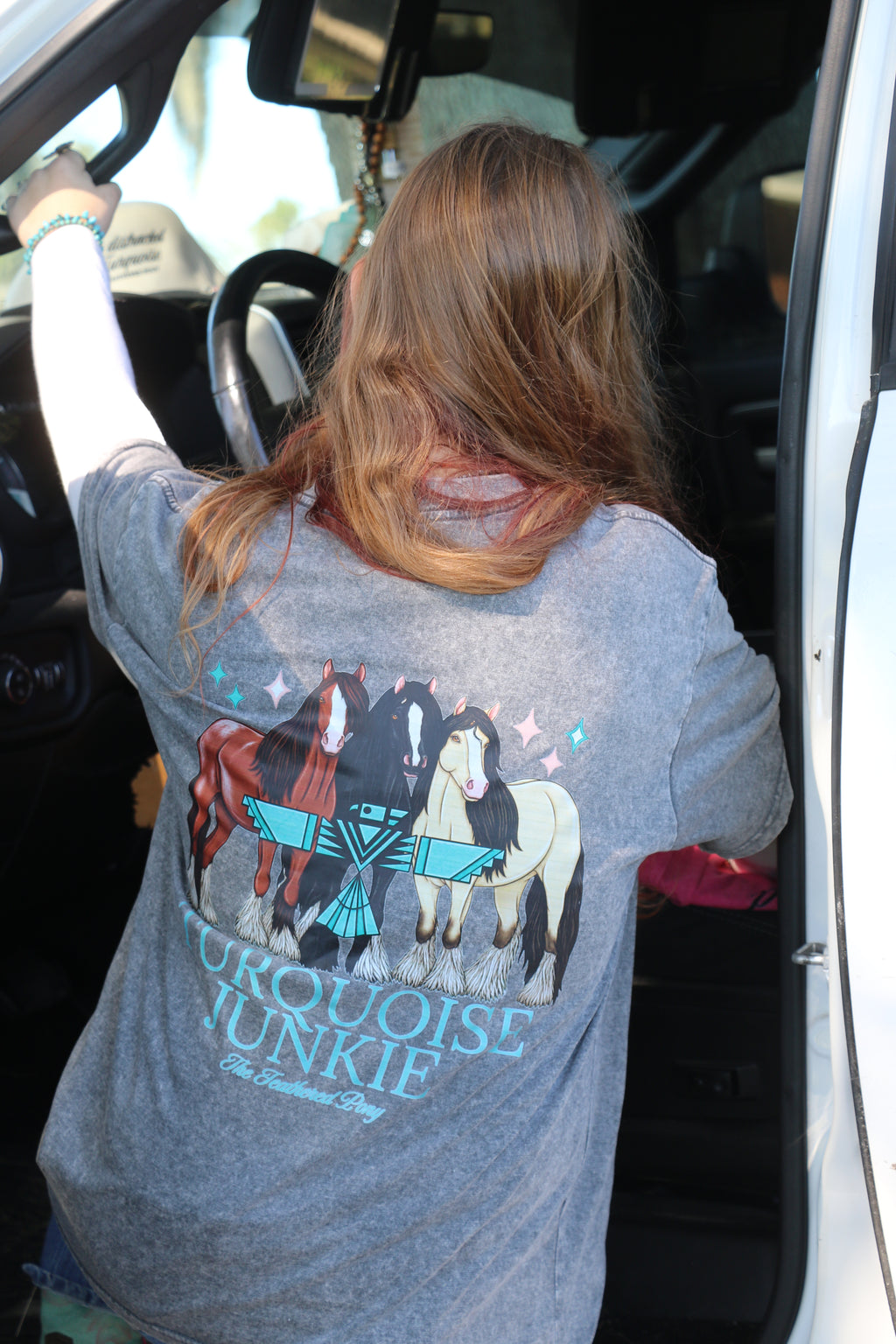 Turquoise Junkie TFP T- Shirt