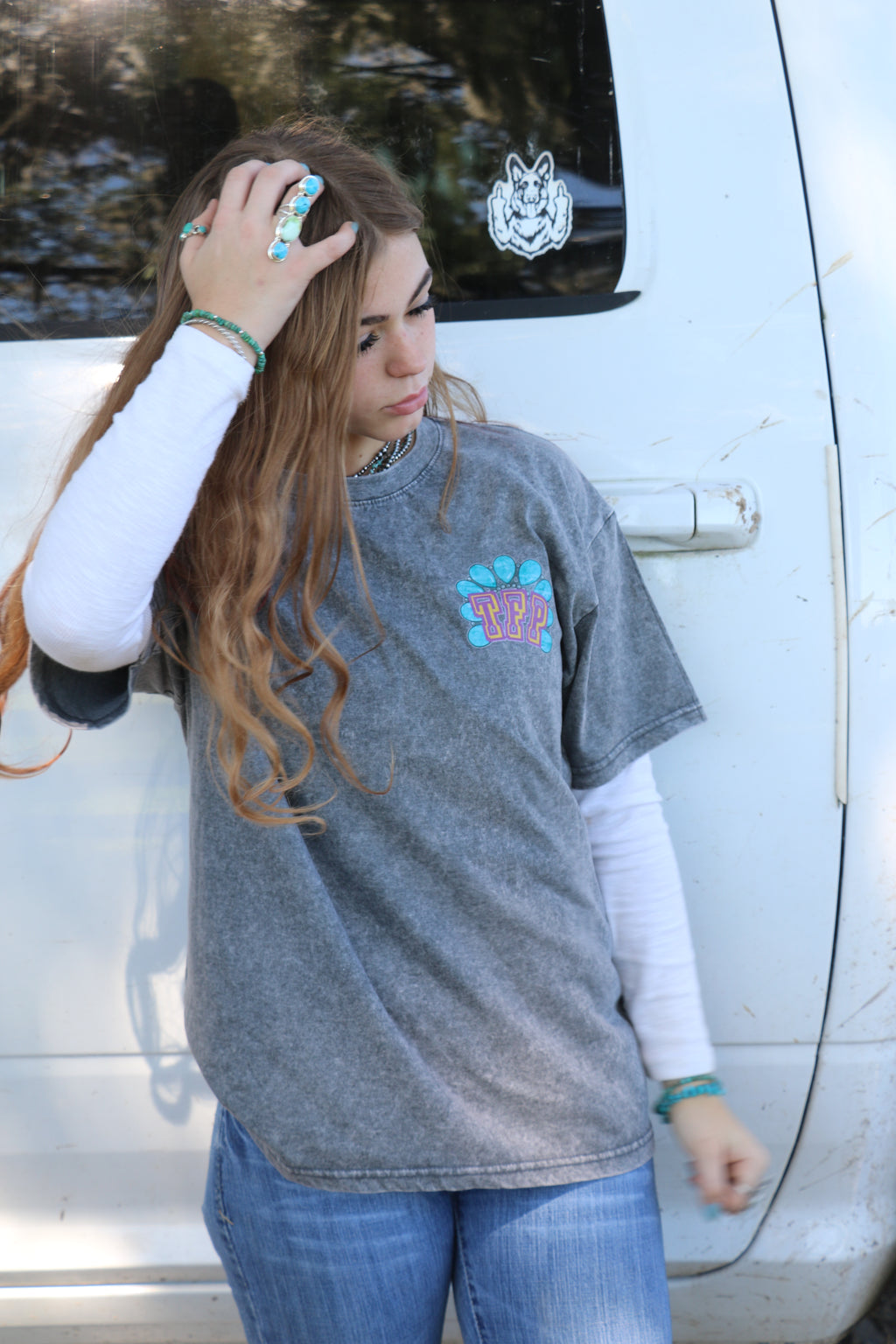 Turquoise Junkie TFP T- Shirt