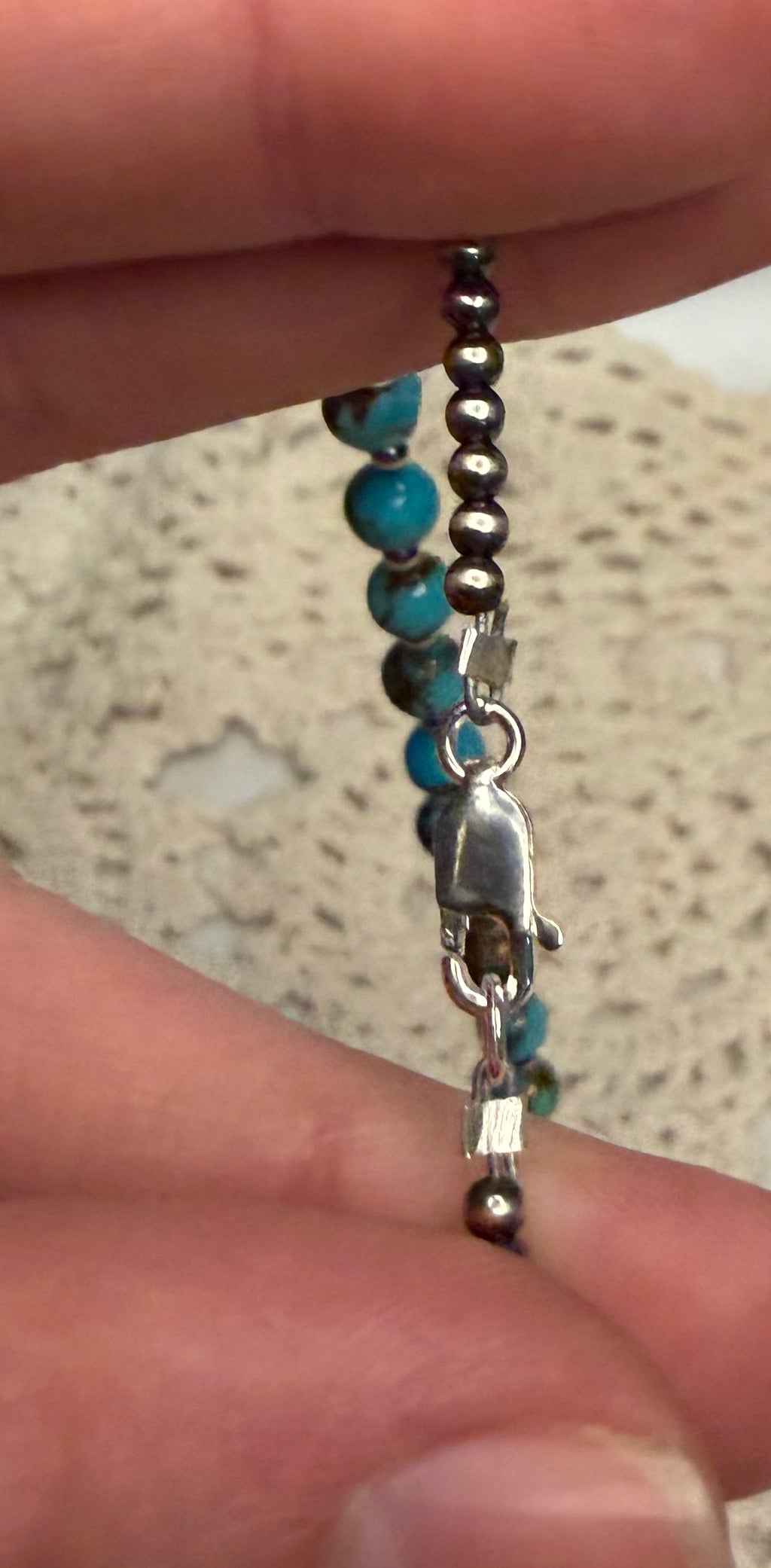 Kingman Machine Made Pearl Necklace