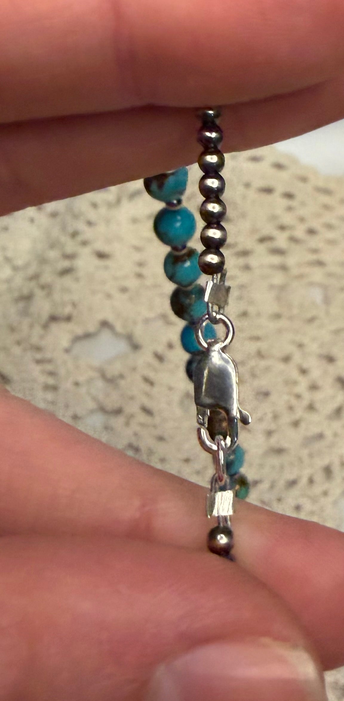 Kingman Machine Made Pearl Necklace