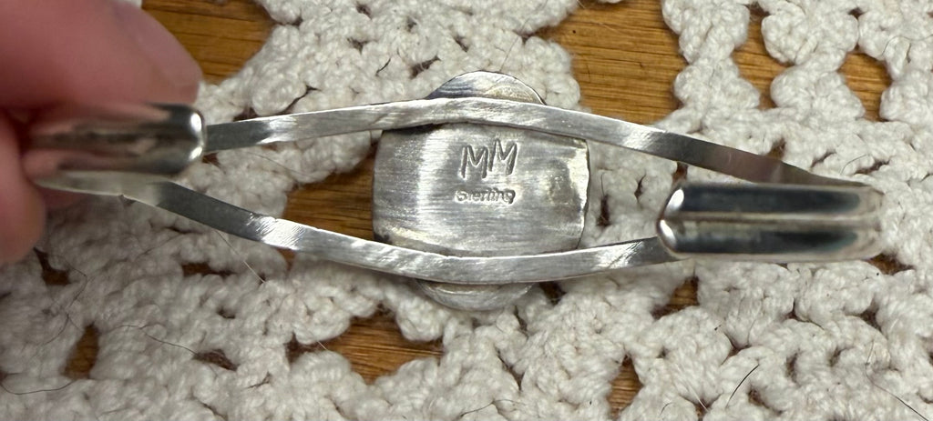 Navajo Palomino Turquoise Cuff Bracelet by Michael McCray