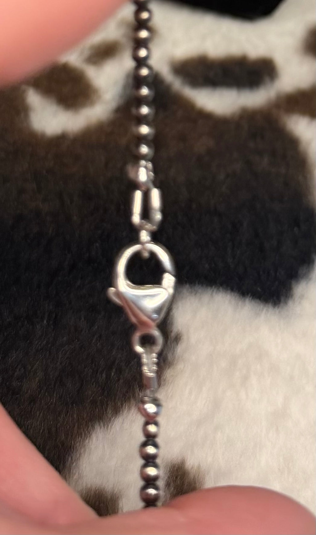 Machine Made Pearl Kingman and Spiny Oyster Shell Lariat Necklace