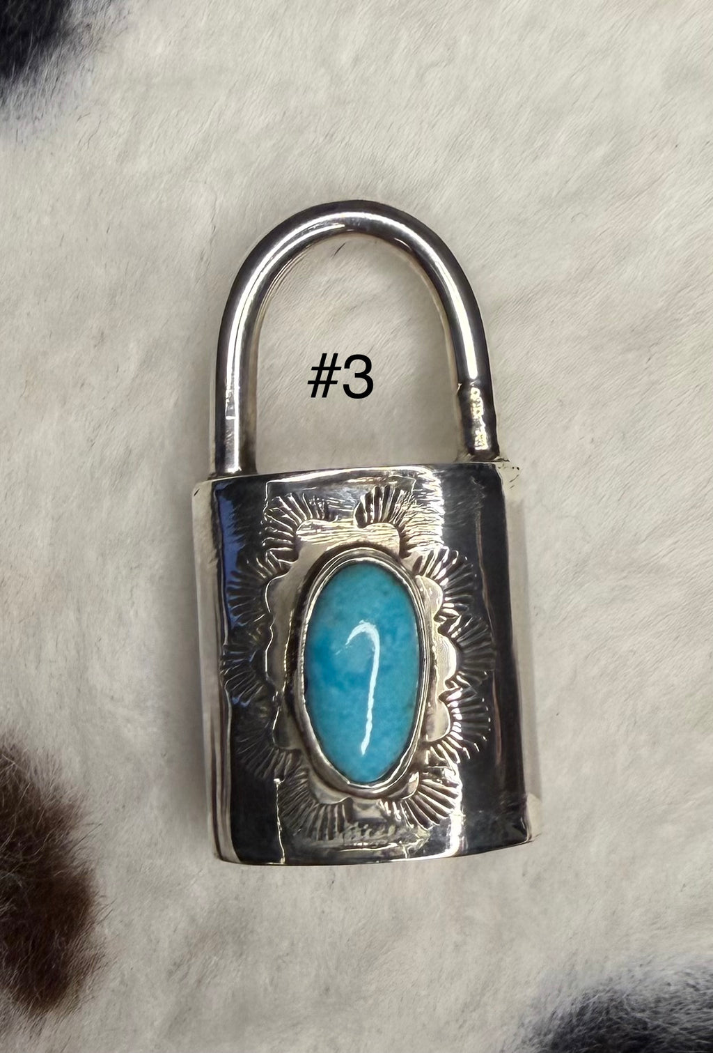 Navajo Made Locket Pendants by Eugene Gruber