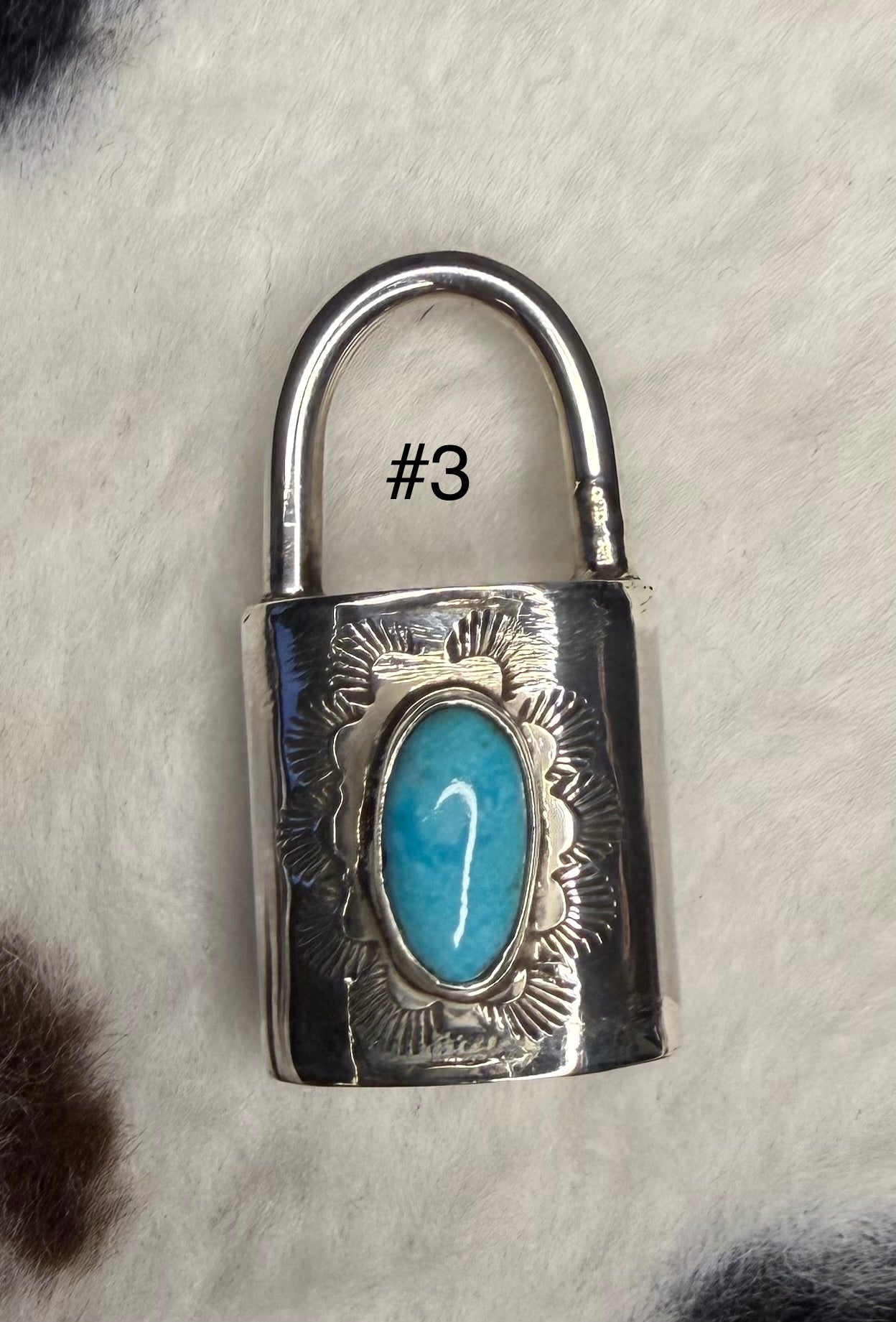 Navajo Made Locket Pendants by Eugene Gruber