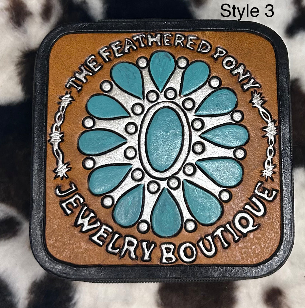 The Feathered Pony Jewelry Box