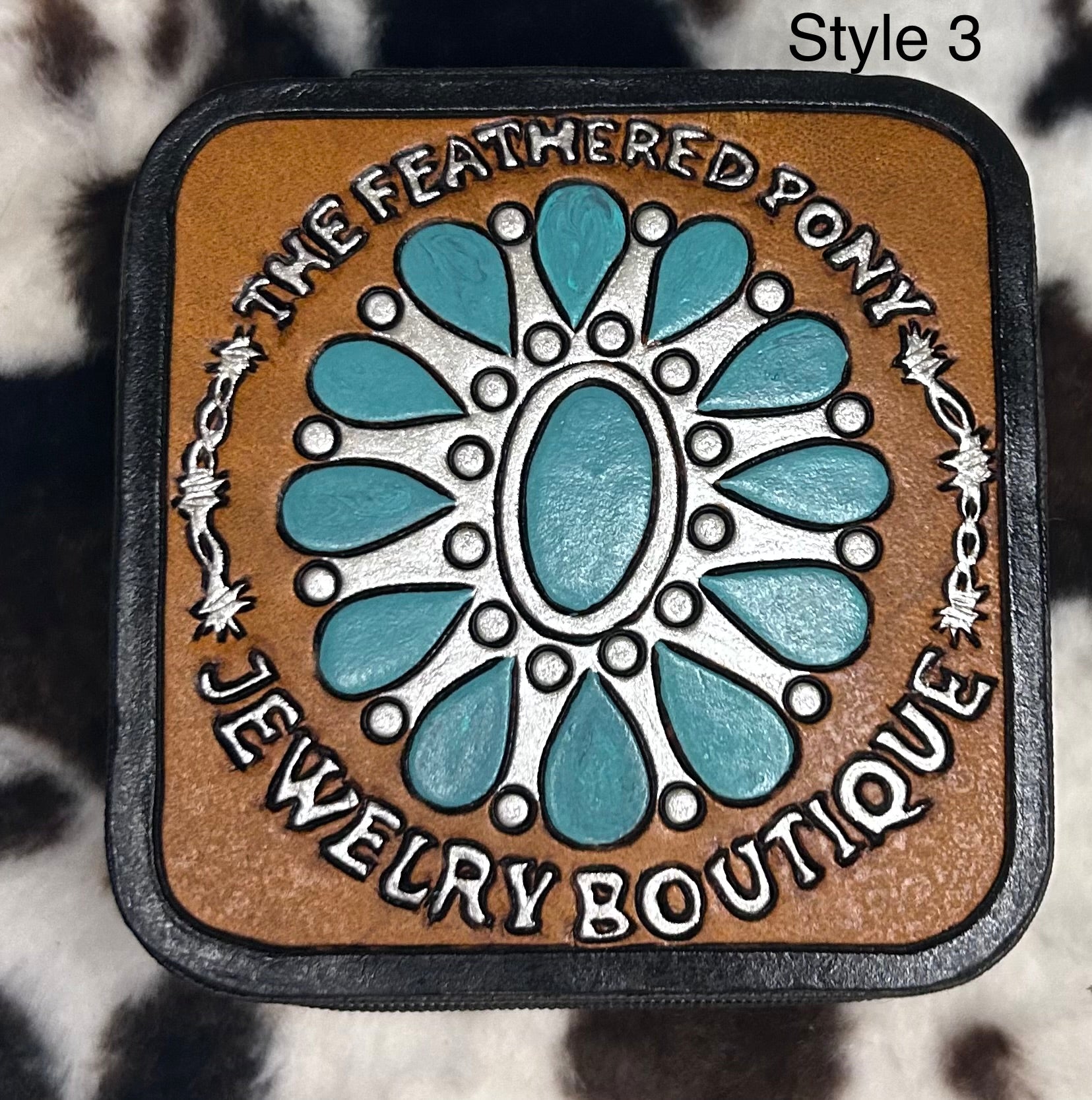 The Feathered Pony Jewelry Box