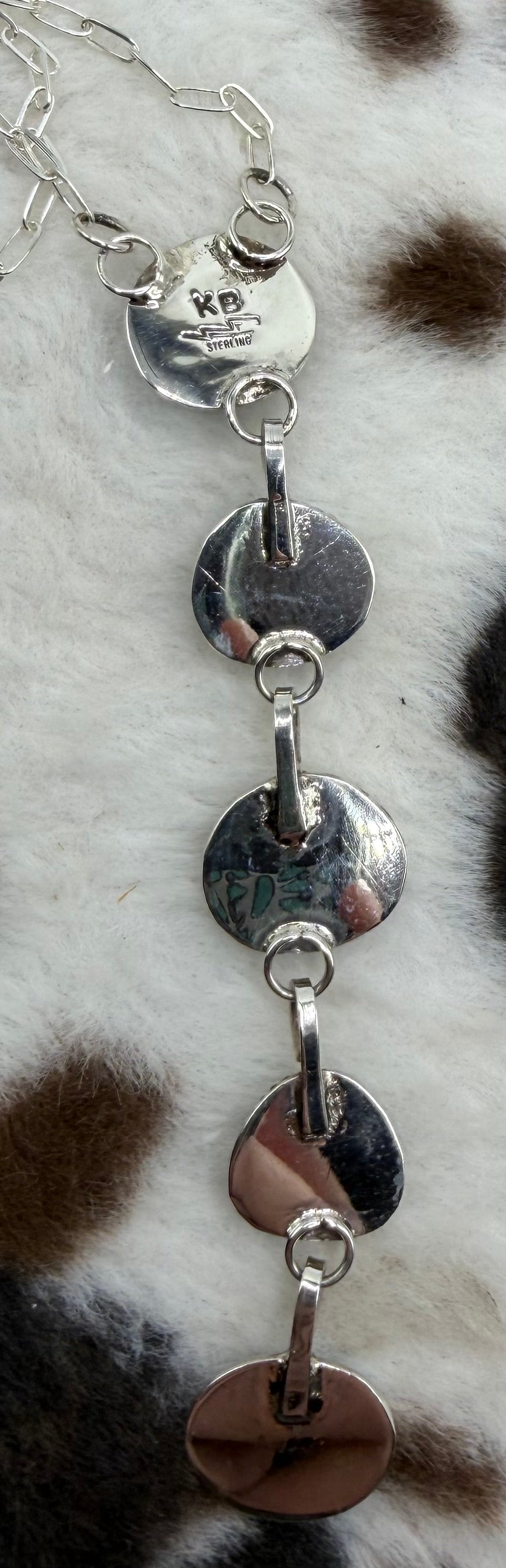 Navajo Handmade Kingman Lariat by Kree Blanchard